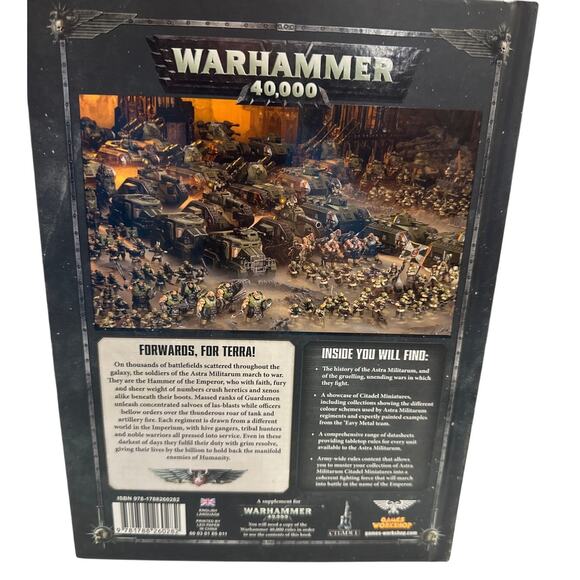 Warhammer 40K Codex: Astra Militarum 9th Ed Hardcover 978-1-78826-028-2 - Picture 2 of 5